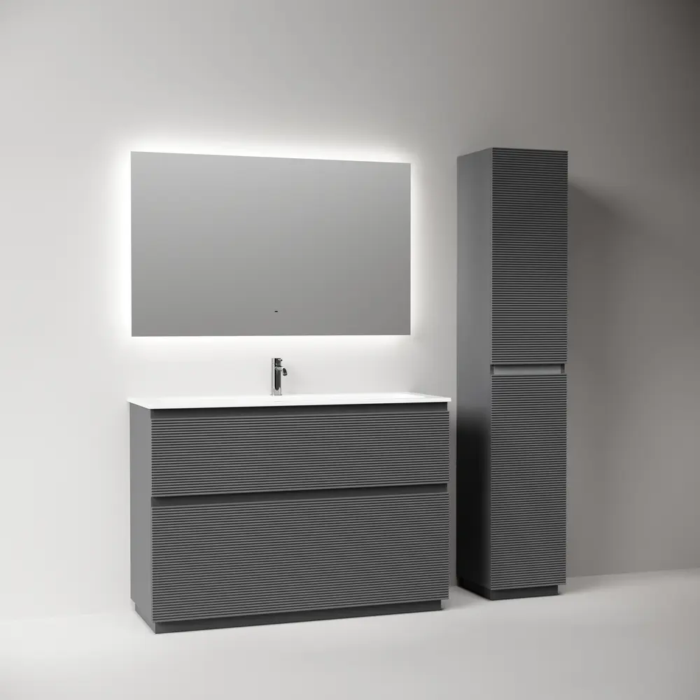 Фото 7 Тумба под раковину напольная Sancos FL120FGS 119.5см цвет grey soft Фото 7 Тумба под раковину напольная Sancos FL120FGS 119.5см цвет grey soft