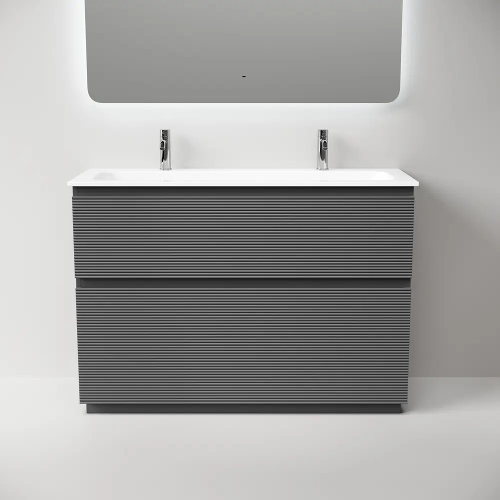 Фото 5 Тумба под раковину напольная Sancos FL120FGS 119.5см цвет grey soft Фото 5 Тумба под раковину напольная Sancos FL120FGS 119.5см цвет grey soft