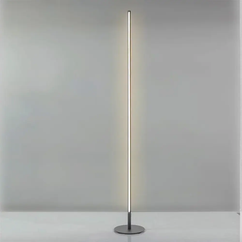 Фото 5 Торшер светодиодный Newlamp Attrarre изменение оттенков белого света цвет серый/серебристый с диммером и пультом Фото 5 Торшер светодиодный Newlamp Attrarre изменение оттенков белого света цвет серый/серебристый с диммером и пультом