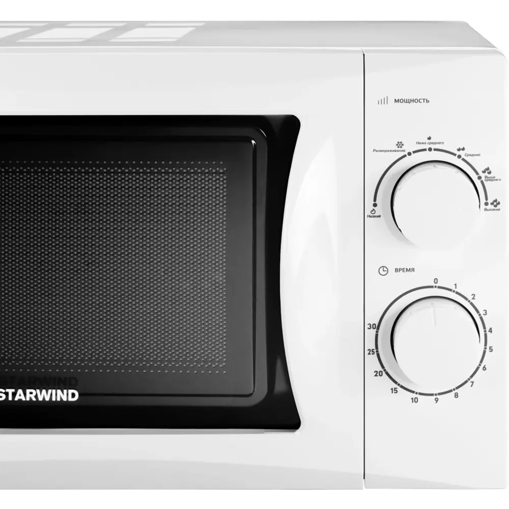 Фото 11 Отдельностоящая микроволновая печь Starwind SMW3720 20 л цвет белый Фото 11 Отдельностоящая микроволновая печь Starwind SMW3720 20 л цвет белый