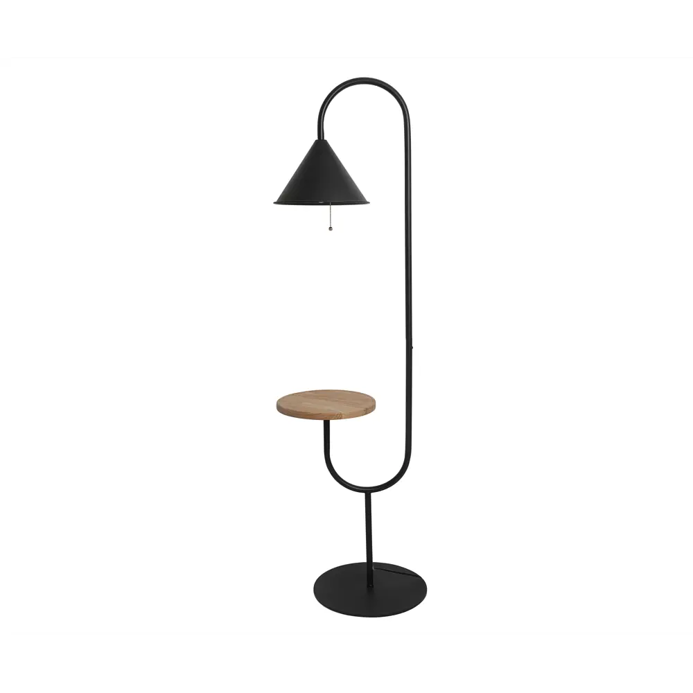 Фото Торшер Kink light 07053S-F.19-KinkLight Дион со столиком цвет черный Фото Торшер Kink light 07053S-F.19-KinkLight Дион со столиком цвет черный