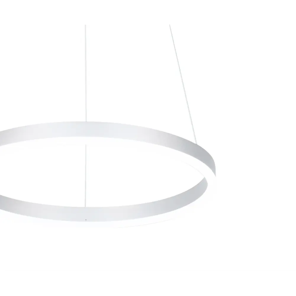 Фото 2 Светильник подвесной светодиодная Kink light Тор 08212.01a4000k-kinklight 10 м² нейтральный белый свет цвет белый Фото 2 Светильник подвесной светодиодная Kink light Тор 08212.01a4000k-kinklight 10 м² нейтральный белый свет цвет белый