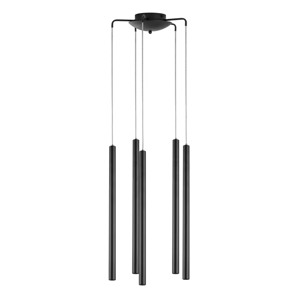 Фото Светильник подвесной светодиодный Lightstar Tubo L5t747237 8 м² нейтральный белый свет цвет черный Фото Светильник подвесной светодиодный Lightstar Tubo L5t747237 8 м² нейтральный белый свет цвет черный