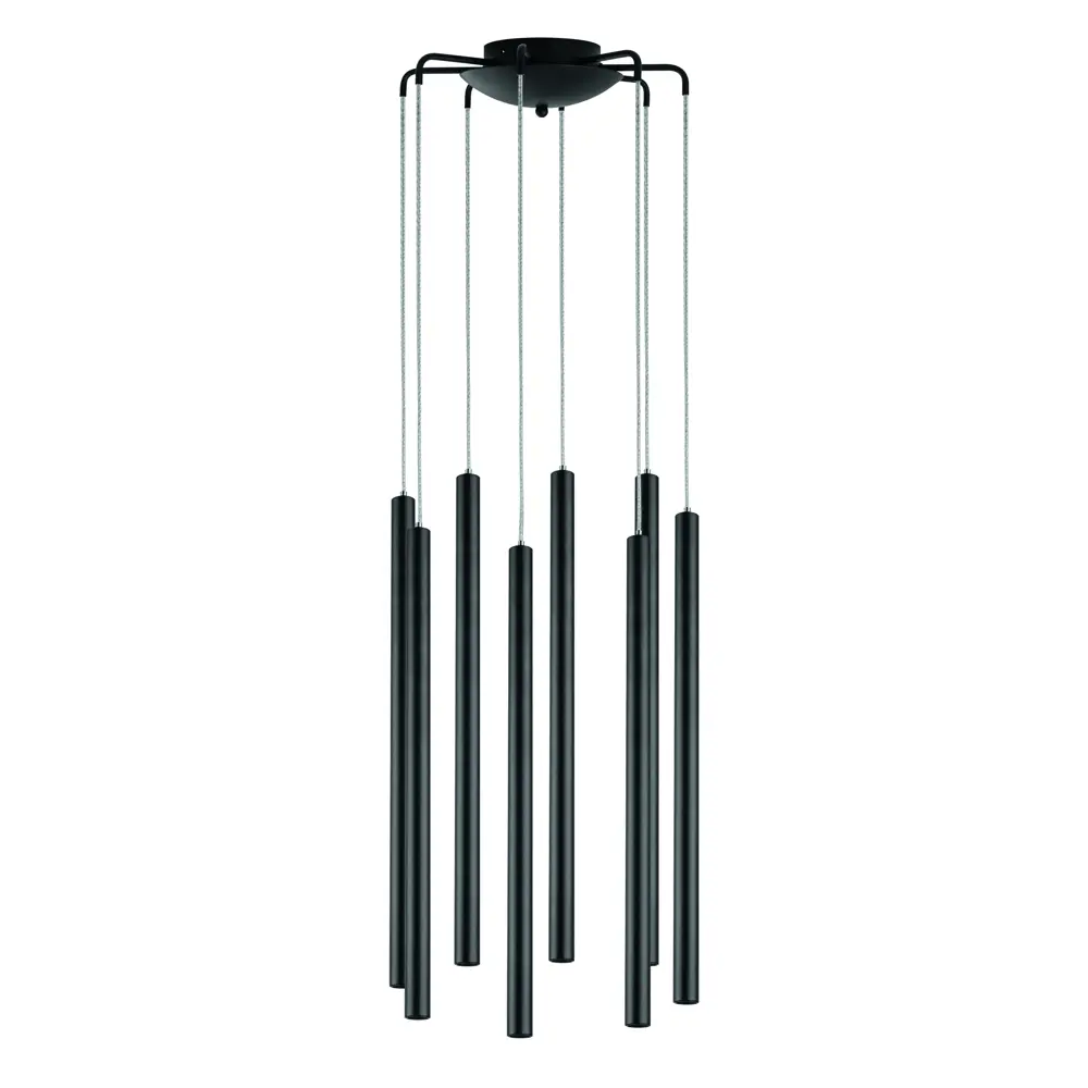 Фото Светильник подвесной светодиодная Lightstar Tubo L8t747247-lightstar 13 м² нейтральный белый свет цвет черный Фото Светильник подвесной светодиодная Lightstar Tubo L8t747247-lightstar 13 м² нейтральный белый свет цвет черный