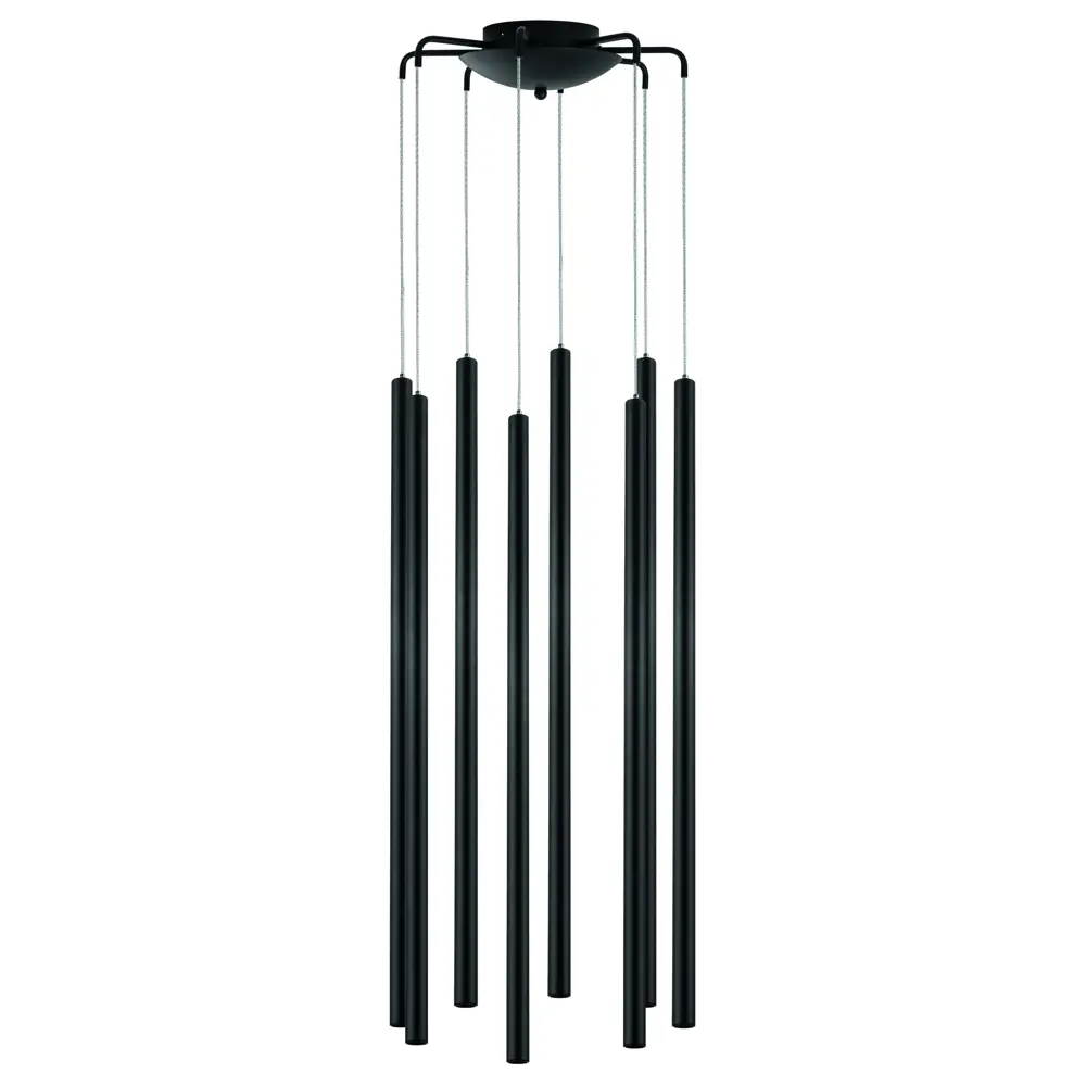 Фото Светильник подвесной светодиодная Lightstar Tubo L8t747337-lightstar 13 м² нейтральный белый свет цвет черный Фото Светильник подвесной светодиодная Lightstar Tubo L8t747337-lightstar 13 м² нейтральный белый свет цвет черный