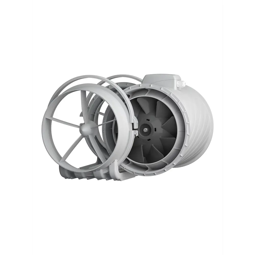 Фото 7 Вентилятор осевой вытяжной Era pro Typhoon 250 2SP D250 мм 58 дБ 1405 м³/ч цвет белый Фото 7 Вентилятор осевой вытяжной Era pro Typhoon 250 2SP D250 мм 58 дБ 1405 м³/ч цвет белый