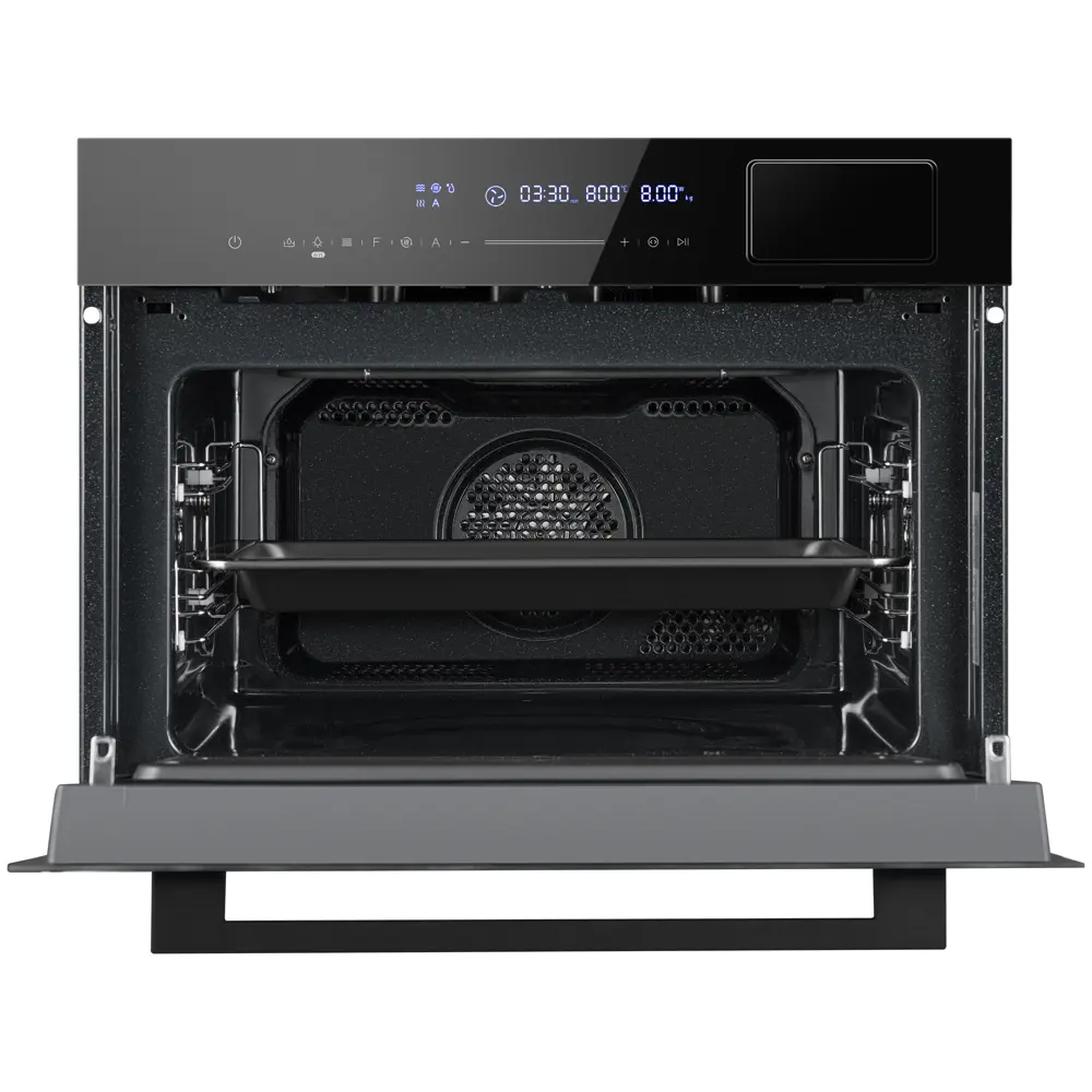 Фото 3 Встраиваемый духовой шкаф Weissgauff 459 PDB Black Edition 59.5х45.4х56.8 см цвет черный Фото 3 Встраиваемый духовой шкаф Weissgauff 459 PDB Black Edition 59.5х45.4х56.8 см цвет черный