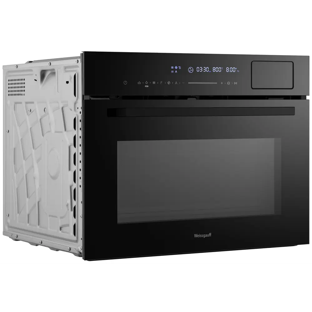 Фото 7 Встраиваемый духовой шкаф Weissgauff 459 PDB Black Edition 59.5х45.4х56.8 см цвет черный Фото 7 Встраиваемый духовой шкаф Weissgauff 459 PDB Black Edition 59.5х45.4х56.8 см цвет черный