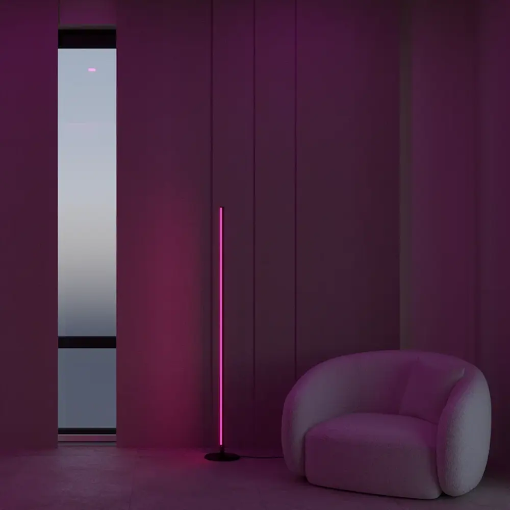 Фото 7 Торшер светодиодный Newlamp Attrarre регулируемый RGB свет цвет белый Фото 7 Торшер светодиодный Newlamp Attrarre регулируемый RGB свет цвет белый