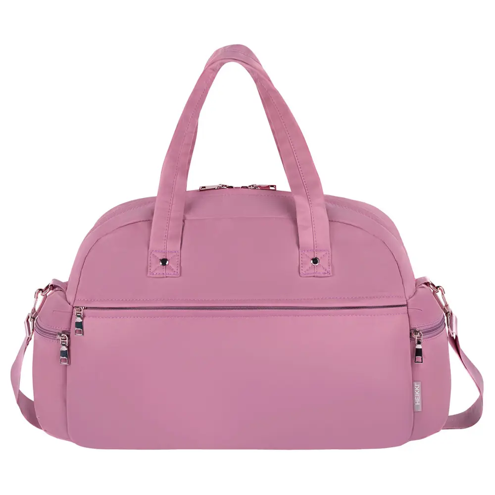 Фото 2 Сумка дорожная Heikki Handy 43x30x16 см полиэстер цвет розовый Фото 2 Сумка дорожная Heikki Handy 43x30x16 см полиэстер цвет розовый