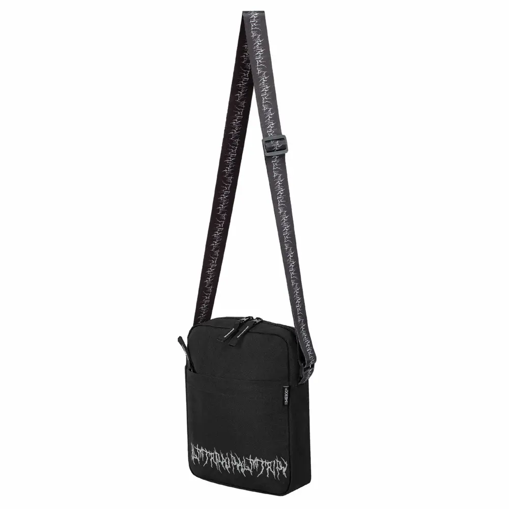 Фото 5 Сумка на плечо Heikki Compact 17x23x5 см полиэстер цвет черный Фото 5 Сумка на плечо Heikki Compact 17x23x5 см полиэстер цвет черный