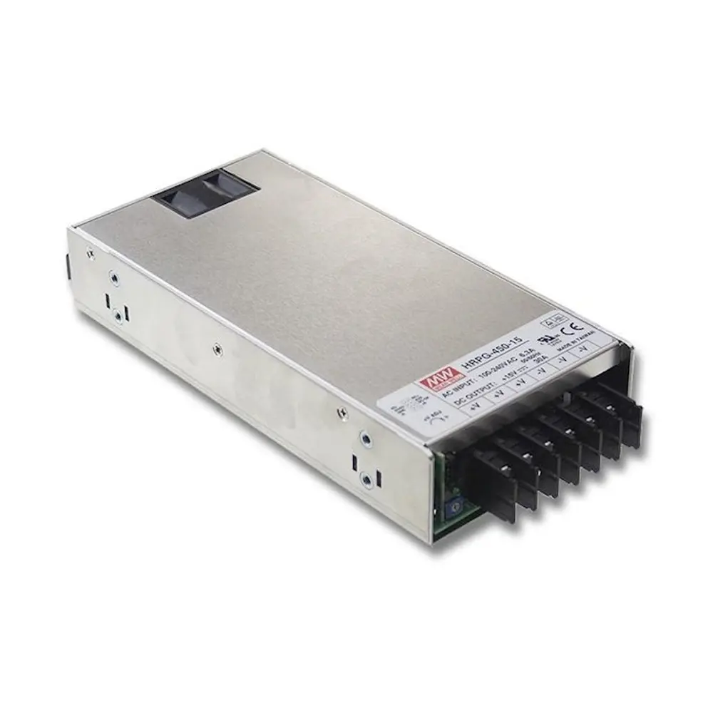Фото Блок питания Mean well Hrp-450-24 для светодиодной ленты 110, 220 В 451 Вт IP00 Фото Блок питания Mean well Hrp-450-24 для светодиодной ленты 110, 220 В 451 Вт IP00