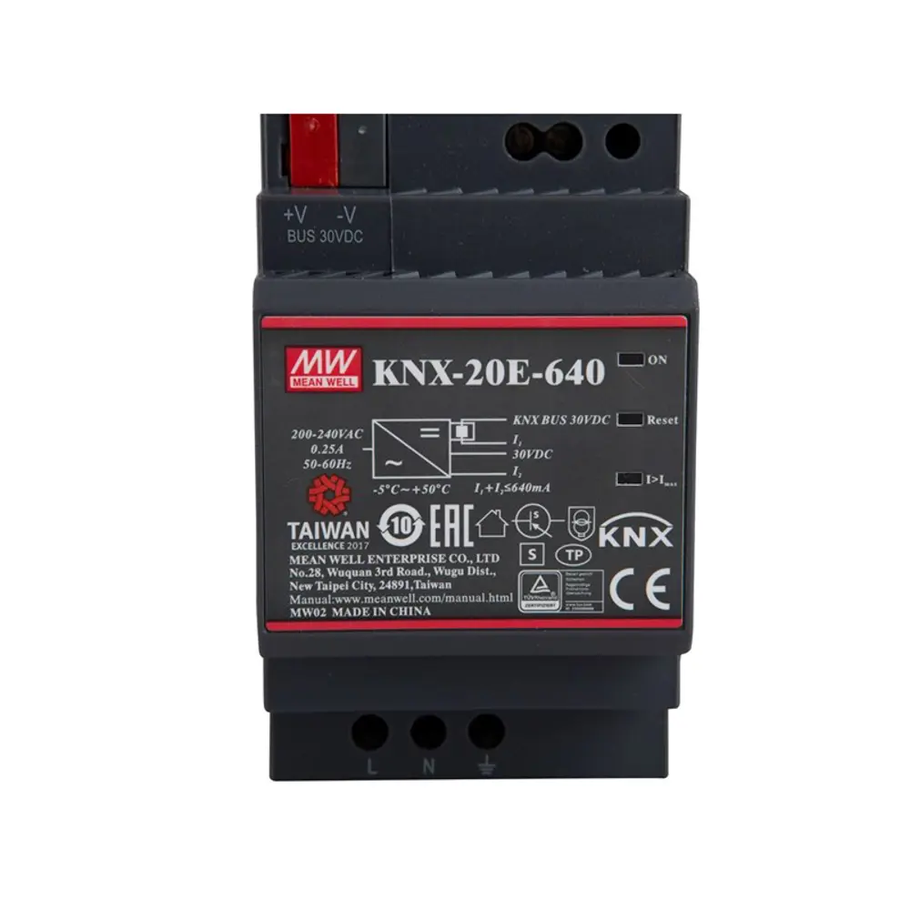 Фото 4 Блок питания Mean Well Knx-20e-640 для светодиодной ленты 220 В 19 Вт IP00 Фото 4 Блок питания Mean Well Knx-20e-640 для светодиодной ленты 220 В 19 Вт IP00