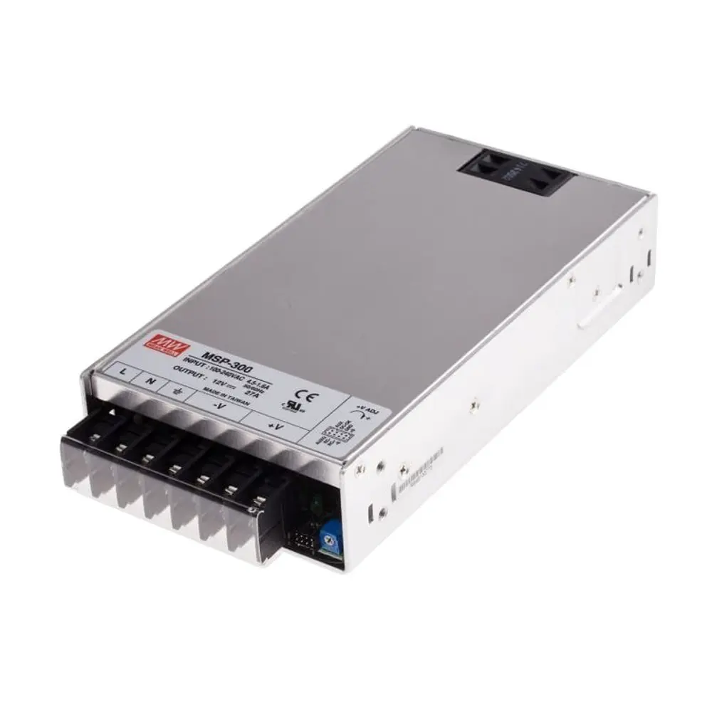 Фото Блок питания Mean well Msp-300-24 для светодиодной ленты 110, 220 В 300 Вт IP00 Фото Блок питания Mean well Msp-300-24 для светодиодной ленты 110, 220 В 300 Вт IP00
