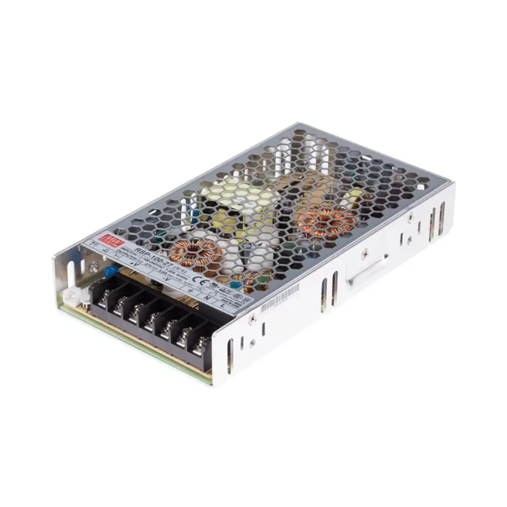 Фото Блок питания Mean Well Rsp-100-27 для светодиодной ленты 110 220 В 100 Вт IP00 Фото Блок питания Mean Well Rsp-100-27 для светодиодной ленты 110 220 В 100 Вт IP00