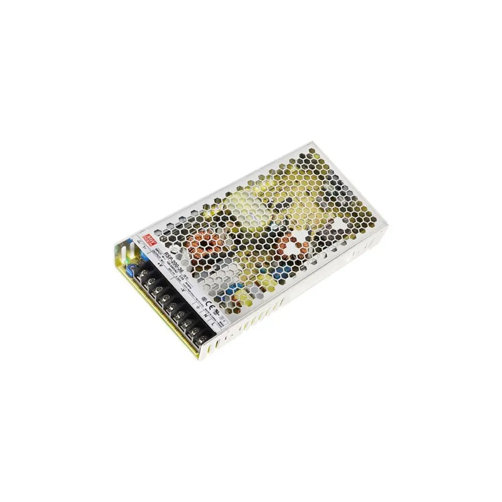 Фото Блок питания Mean Well Rsp-200-36 для светодиодной ленты 110 220 В 200 Вт IP00 Фото Блок питания Mean Well Rsp-200-36 для светодиодной ленты 110 220 В 200 Вт IP00