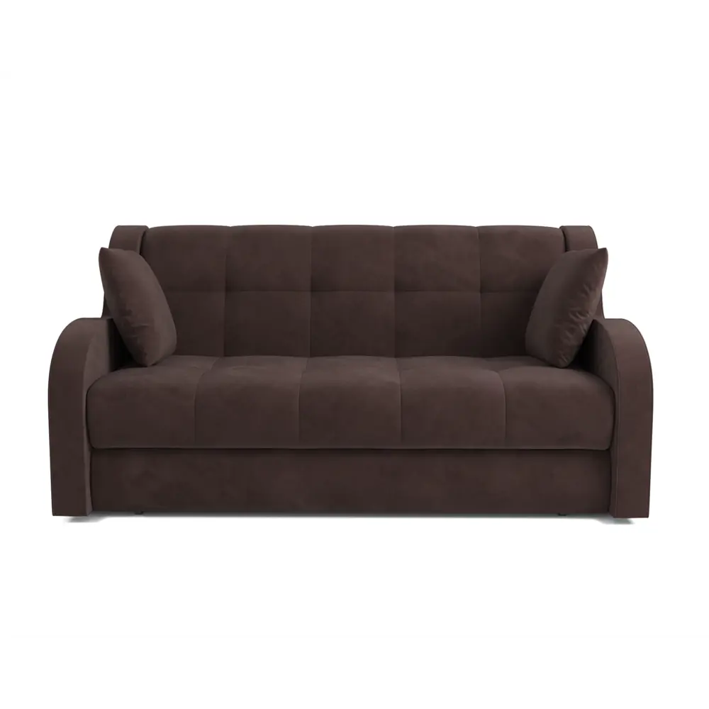 Фото 2 Диван раскладной Мебель-арс Барон ППУ 202x88x110 см велюр цвет светло коричневый Фото 2 Диван раскладной Мебель-арс Барон ППУ 202x88x110 см велюр цвет светло коричневый