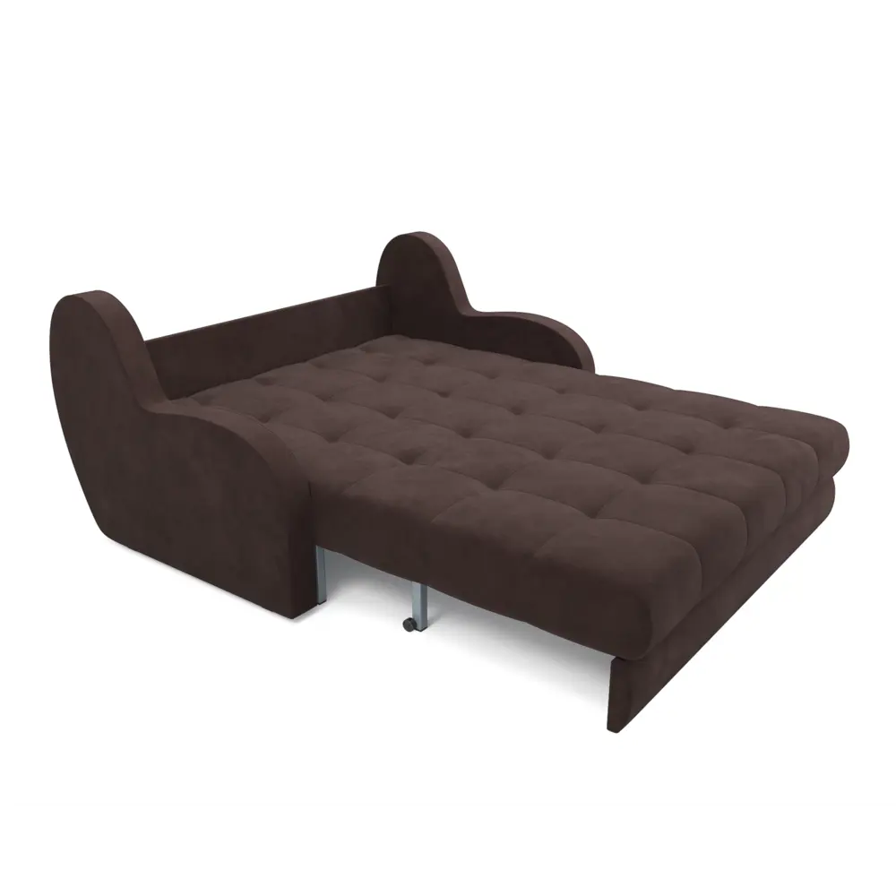 Фото 6 Диван раскладной Мебель-арс Барон ППУ 202x88x110 см велюр цвет светло коричневый Фото 6 Диван раскладной Мебель-арс Барон ППУ 202x88x110 см велюр цвет светло коричневый