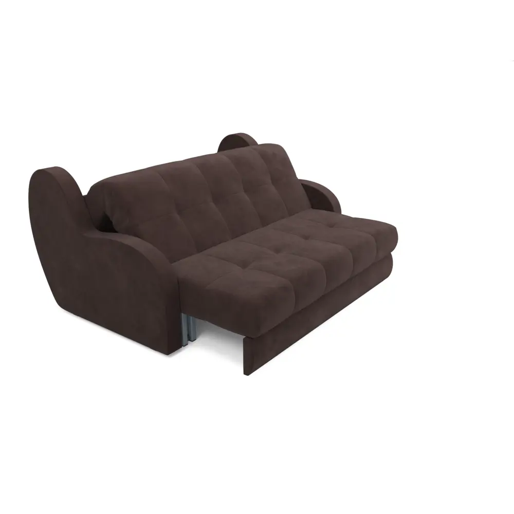 Фото 5 Диван раскладной Мебель-арс Барон ППУ 202x88x110 см велюр цвет светло коричневый Фото 5 Диван раскладной Мебель-арс Барон ППУ 202x88x110 см велюр цвет светло коричневый