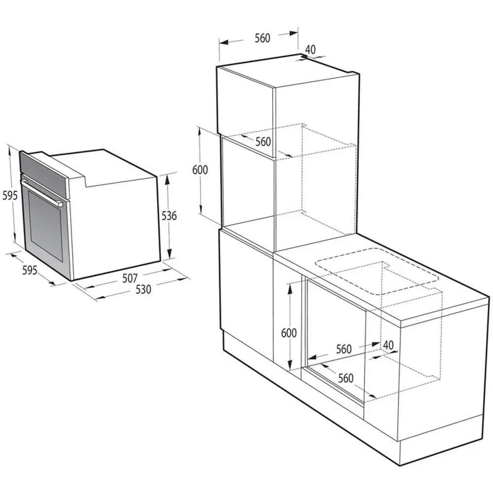 Фото 7 Встраиваемый духовой шкаф GORENJE BO6737E02NX 73 л нержавеющая сталь (BG-7A29E7E6) Фото 7 Встраиваемый духовой шкаф GORENJE BO6737E02NX 73 л нержавеющая сталь (BG-7A29E7E6)