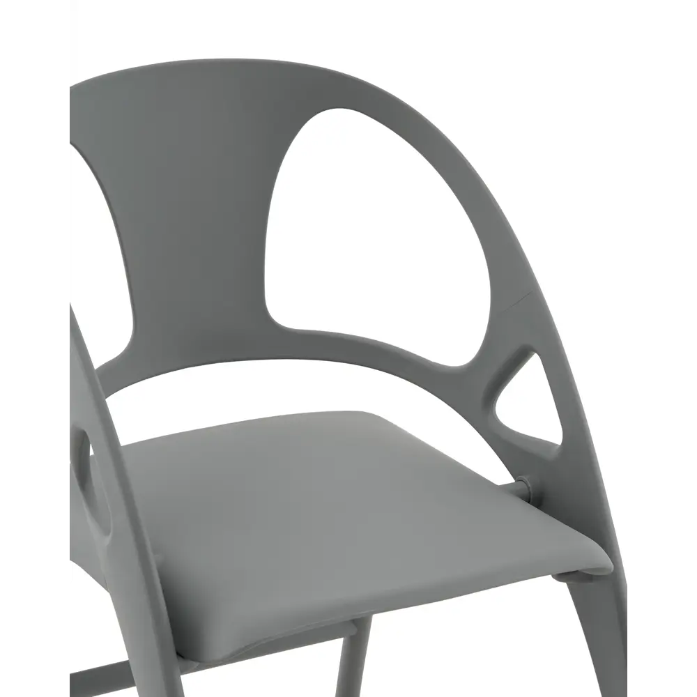 Фото 9 Стул для кухни складной Liara пластик серый (комплект 4 стула) Фото 9 Стул для кухни складной Liara пластик серый (комплект 4 стула)