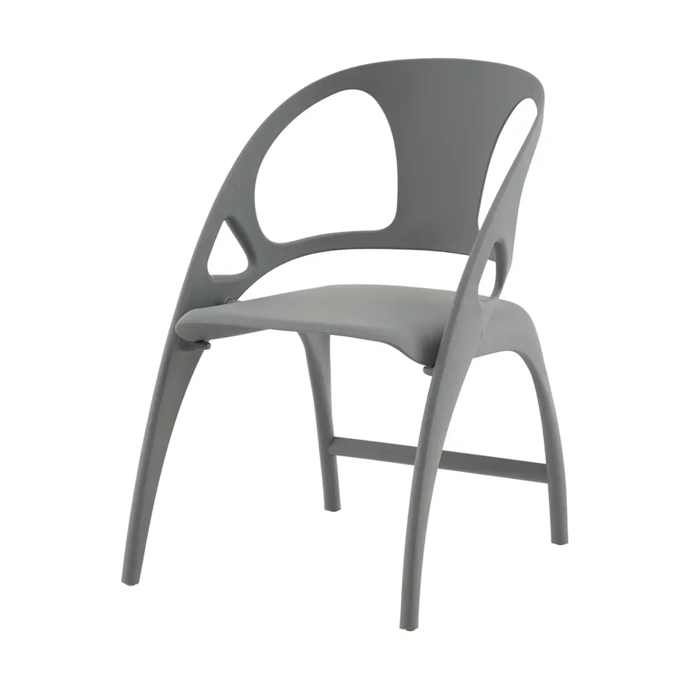 Фото 2 Стул для кухни складной Liara пластик серый (комплект 4 стула) Фото 2 Стул для кухни складной Liara пластик серый (комплект 4 стула)