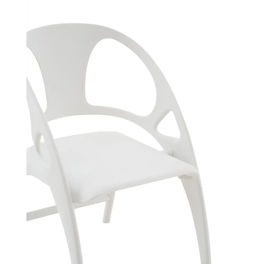 Фото 9 Стул для кухни складной Liara пластик белый (комплект 2 стула) Фото 9 Стул для кухни складной Liara пластик белый (комплект 2 стула)