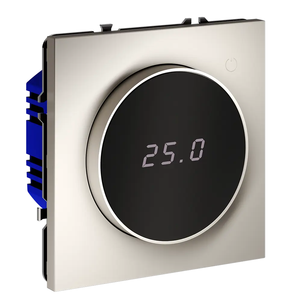 Фото Терморегулятор электронный VOLTUM S70 VLS070103 с индикацией и датчиком цвет кашемир Фото Терморегулятор электронный VOLTUM S70 VLS070103 с индикацией и датчиком цвет кашемир