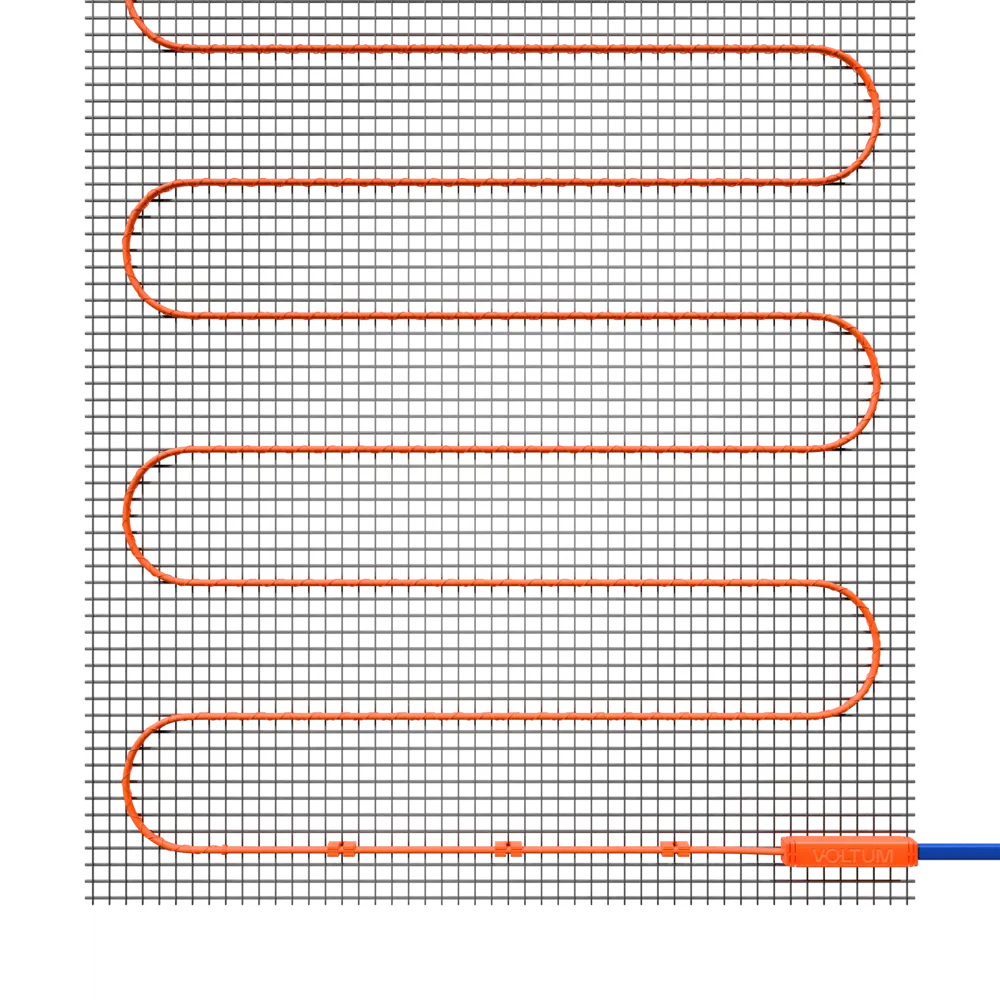 Фото 5 Нагревательный мат Voltum 3 м² 150 Вт Фото 5 Нагревательный мат Voltum 3 м² 150 Вт