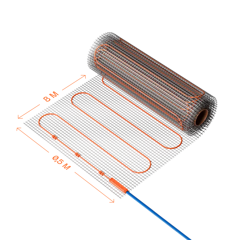 Фото 2 Нагревательный мат Voltum 4 м² 150 Вт VLT01-150-4.0 Фото 2 Нагревательный мат Voltum 4 м² 150 Вт VLT01-150-4.0