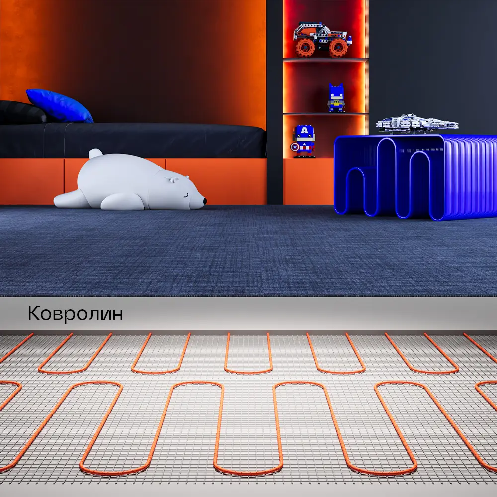 Фото 12 Нагревательный мат Voltum 4 м² 150 Вт VLT01-150-4.0 Фото 12 Нагревательный мат Voltum 4 м² 150 Вт VLT01-150-4.0