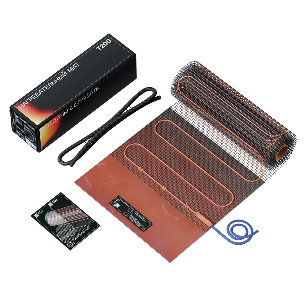 Фото Нагревательный мат Voltum 5 м² 200 Вт Фото Нагревательный мат Voltum 5 м² 200 Вт