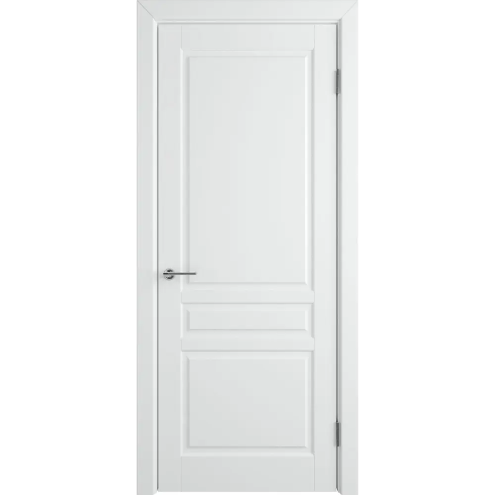 Фото Комплект межкомнатной двери Vfd Stockholm глухая 200x60см эмаль цвет белая эмаль/polar с коробом и наличниками Фото Комплект межкомнатной двери Vfd Stockholm глухая 200x60см эмаль цвет белая эмаль/polar с коробом и наличниками