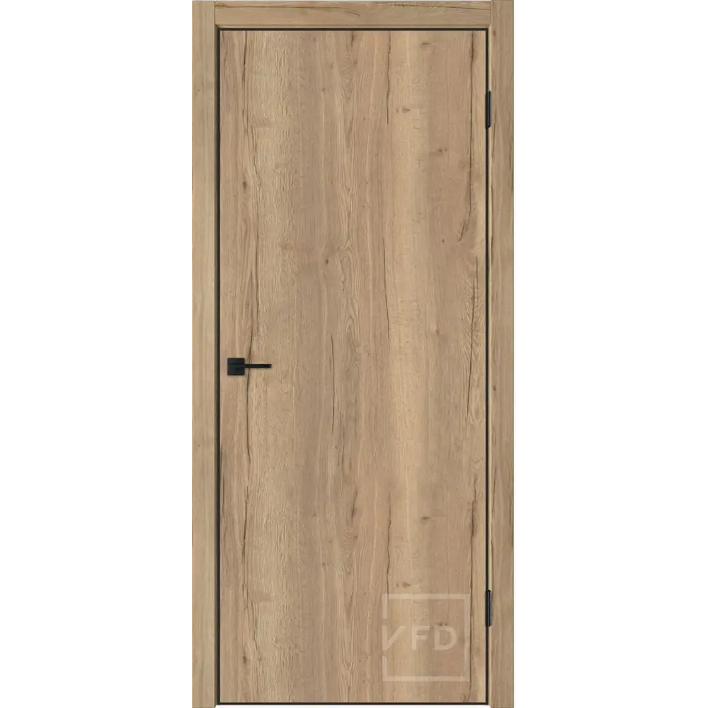 Фото Комплект межкомнатной двери Vfd Basic глухая 200x60см ПВХ цвет texas oak с коробом и наличниками Фото Комплект межкомнатной двери Vfd Basic глухая 200x60см ПВХ цвет texas oak с коробом и наличниками
