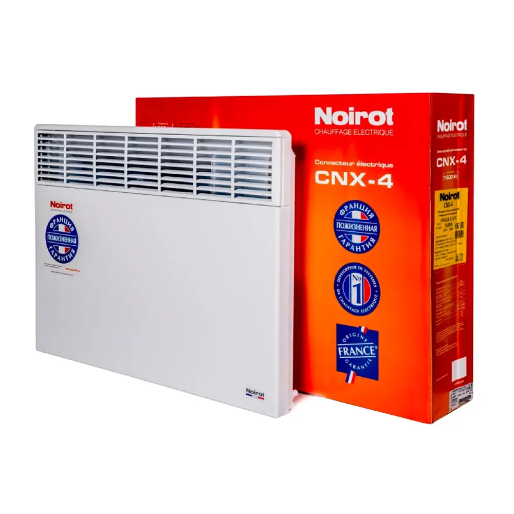 Фото 12 Конвектор электрический Noirot CNX-4 Plus с механическим термостатом 1500 Вт белый Фото 12 Конвектор электрический Noirot CNX-4 Plus с механическим термостатом 1500 Вт белый