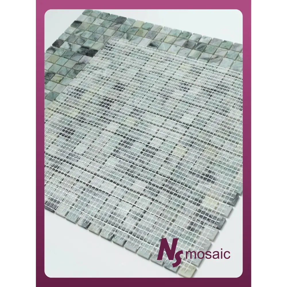 Фото 6 Декоративная мозаика Nsmosaic Kp 762 NS05ST0061nsk 30.5x30.5см цвет Зеленый Фото 6 Декоративная мозаика Nsmosaic Kp 762 NS05ST0061nsk 30.5x30.5см цвет Зеленый