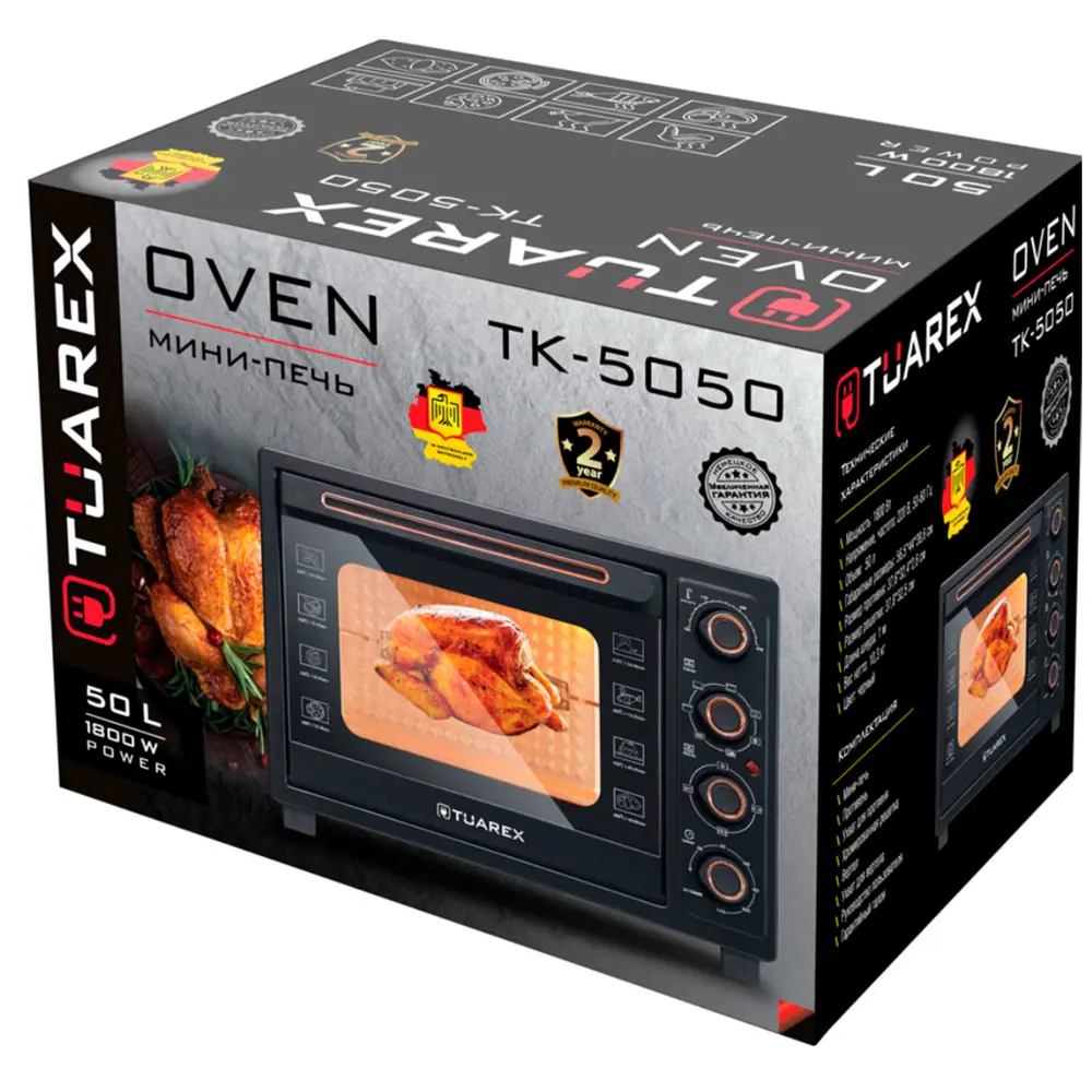 Фото 8 Электропечь Tuarex TK-5050 Фото 8 Электропечь Tuarex TK-5050