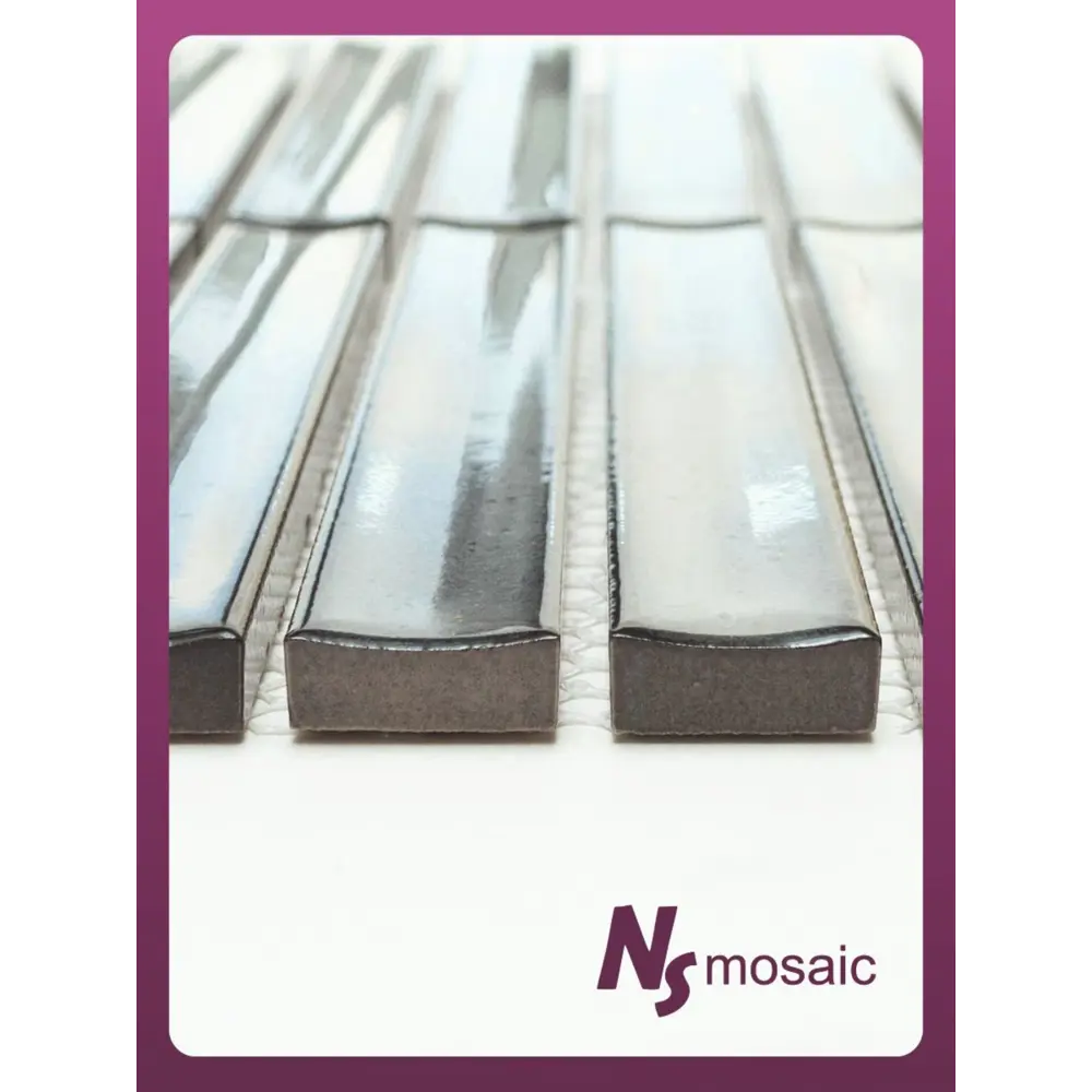 Фото 5 Декоративная мозаика Nsmosaic Pp20145-07 NS08PL0117nsk 29.9x29.6см цвет Серый/серебристый Фото 5 Декоративная мозаика Nsmosaic Pp20145-07 NS08PL0117nsk 29.9x29.6см цвет Серый/серебристый