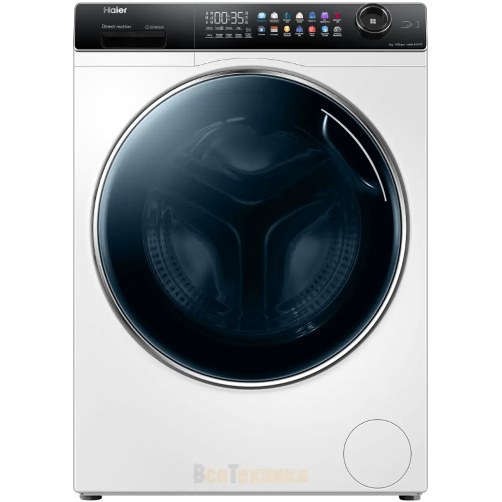 Фото Стиральная машина Haier Hw80-b14279 59.5x85x44 см 8 кг цвет белый Фото Стиральная машина Haier Hw80-b14279 59.5x85x44 см 8 кг цвет белый