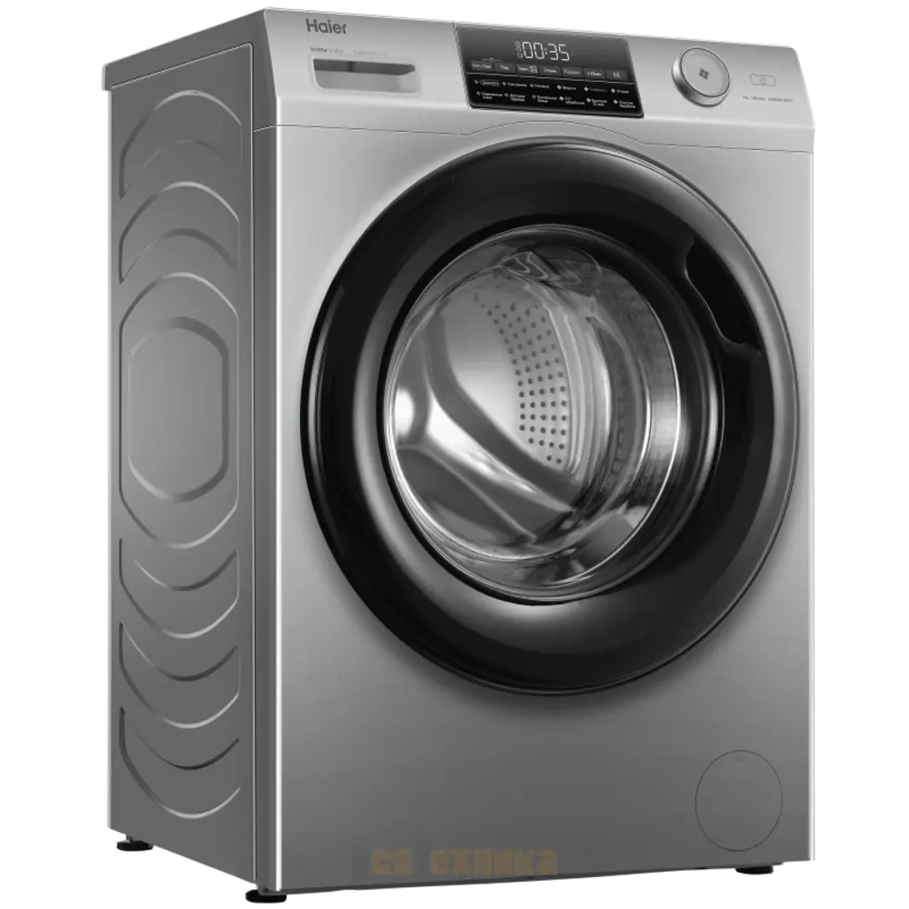 Фото 2 Стиральная машина Haier Hw90-bp14959s 59.5x85x49.7см 9 кг цвет серебристый Фото 2 Стиральная машина Haier Hw90-bp14959s 59.5x85x49.7см 9 кг цвет серебристый