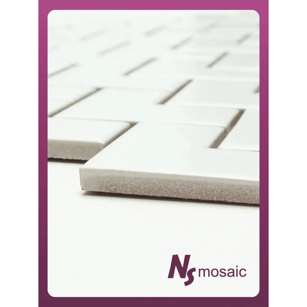 Фото 4 Декоративная мозаика Nsmosaic Ps2548-01 NS08PL0121nsk 31.8x28.3см цвет Белый Фото 4 Декоративная мозаика Nsmosaic Ps2548-01 NS08PL0121nsk 31.8x28.3см цвет Белый