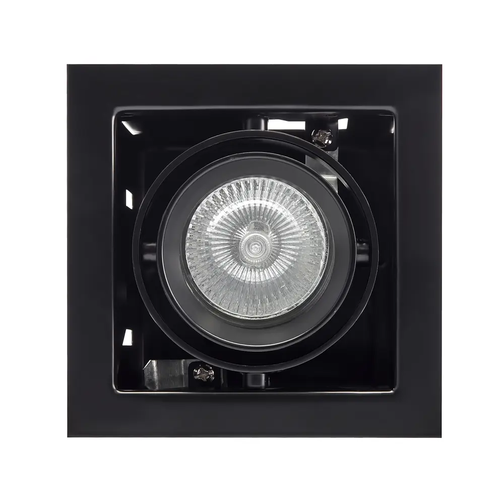Фото Встраиваемый светильник Lightstar Cardano 50Вт GU5.3 черный 214018 Фото Встраиваемый светильник Lightstar Cardano 50Вт GU5.3 черный 214018