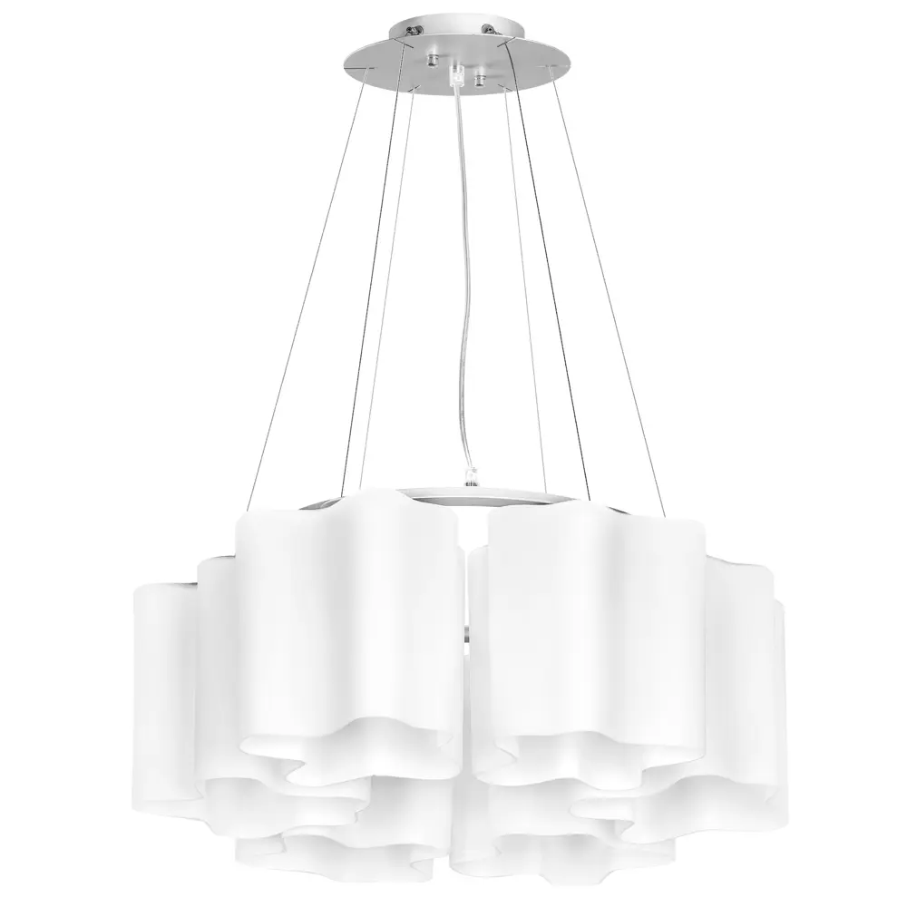 Фото Светильник подвесной Lightstar Nubi 802160-lightstar 6 лампа 12 м² цвет хром Фото Светильник подвесной Lightstar Nubi 802160-lightstar 6 лампа 12 м² цвет хром