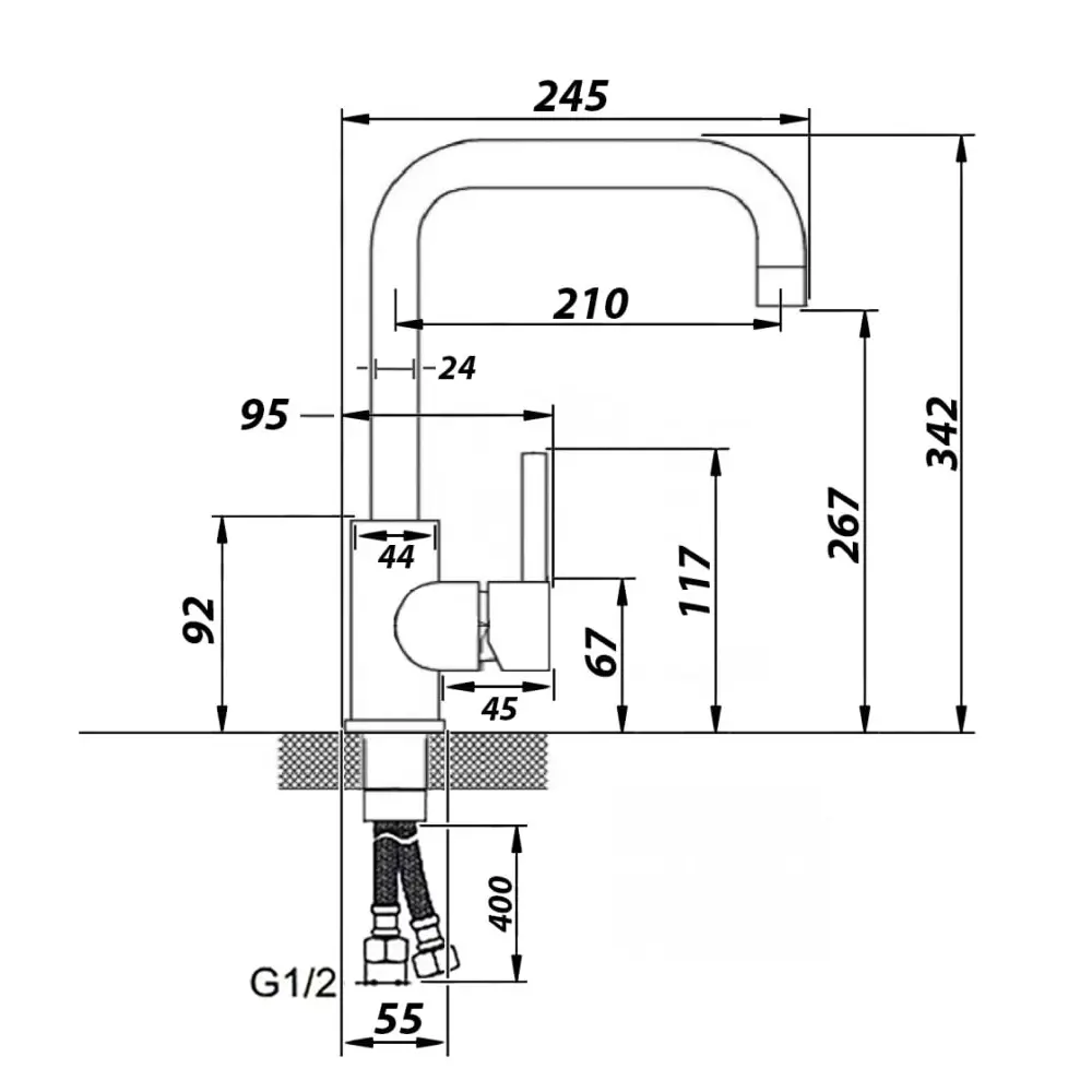 Фото 9 Мойка для кухни Glyph GL35044D/W02-114/W405A/W302644/W4998-4 44x50 см глубина чаши 22 см нержавеющая сталь цвет сатин Фото 9 Мойка для кухни Glyph GL35044D/W02-114/W405A/W302644/W4998-4 44x50 см глубина чаши 22 см нержавеющая сталь цвет сатин