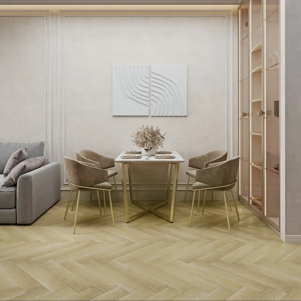 Фото SPC плитка Floorwood Authentic Golden sunset/Золотой закат 43 класс толщина 4 мм 1.3107 м² цена за упаковку Фото SPC плитка Floorwood Authentic Golden sunset/Золотой закат 43 класс толщина 4 мм 1.3107 м² цена за упаковку