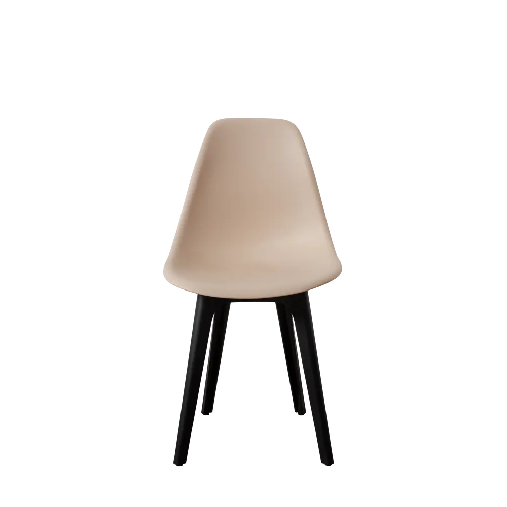 Фото 4 Комплект кухонных стульев 4 шт Derstuhl Plast 45x82x45 см полипропилен цвет бежевый Фото 4 Комплект кухонных стульев 4 шт Derstuhl Plast 45x82x45 см полипропилен цвет бежевый