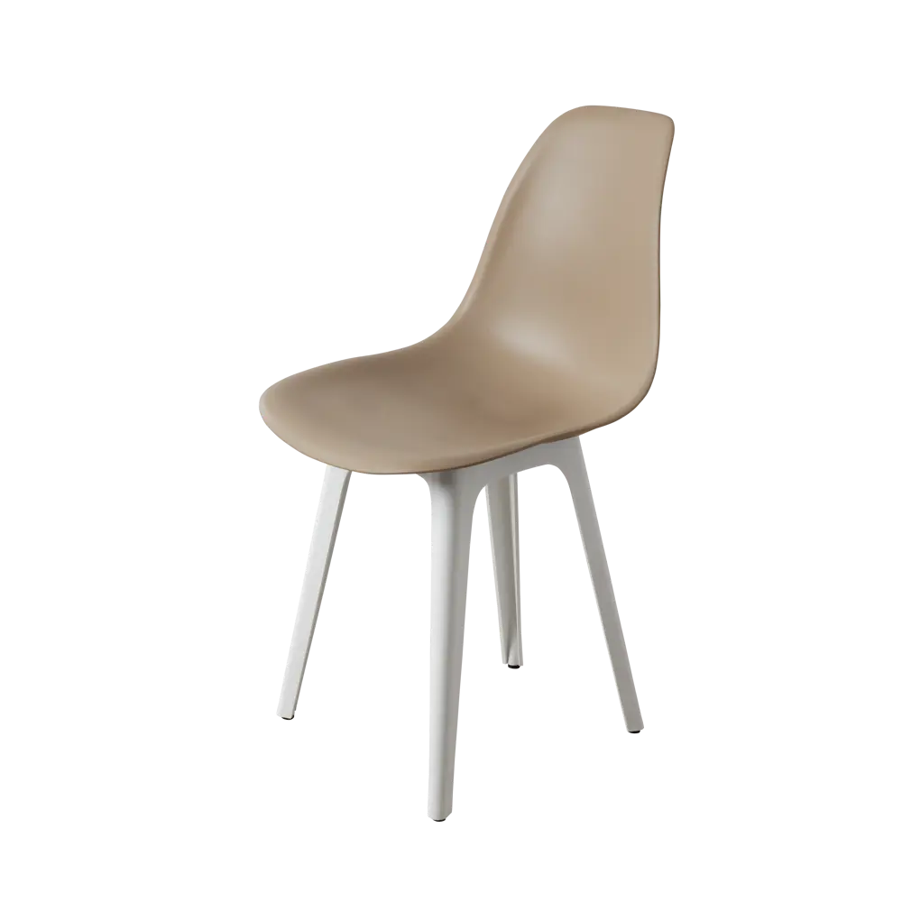 Фото 3 Стул Derstuhl Plast white DSL044.113.4 45x82x46 см полипропилен цвет темно-бежевый Фото 3 Стул Derstuhl Plast white DSL044.113.4 45x82x46 см полипропилен цвет темно-бежевый