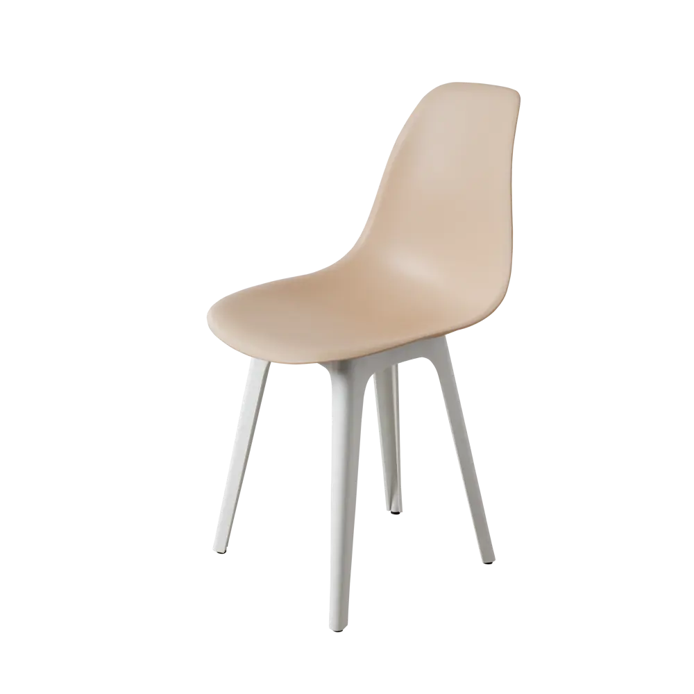 Фото 3 Стул Derstuhl Plast white DSL044.114.2 45x82x46 см полипропилен цвет бежевый Фото 3 Стул Derstuhl Plast white DSL044.114.2 45x82x46 см полипропилен цвет бежевый