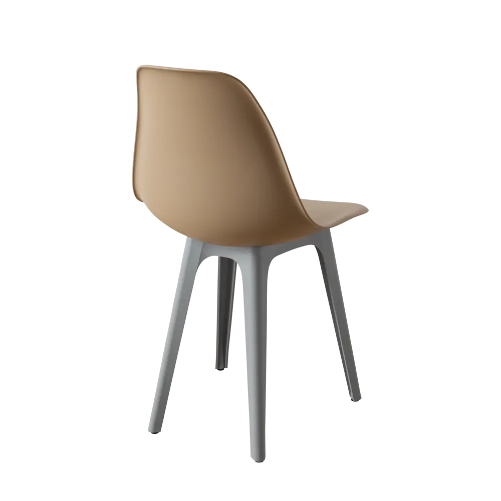 Фото 6 Стул Derstuhl Plast grey DSL044.213.4 45x82x46 см полипропилен цвет темно-бежевый Фото 6 Стул Derstuhl Plast grey DSL044.213.4 45x82x46 см полипропилен цвет темно-бежевый