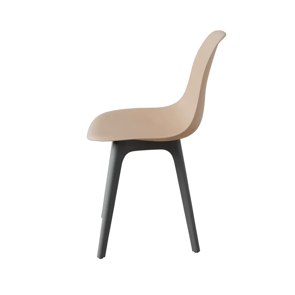 Фото 5 Стул Derstuhl Plast grey DSL044.214.2 45x82x46 см полипропилен цвет бежевый Фото 5 Стул Derstuhl Plast grey DSL044.214.2 45x82x46 см полипропилен цвет бежевый